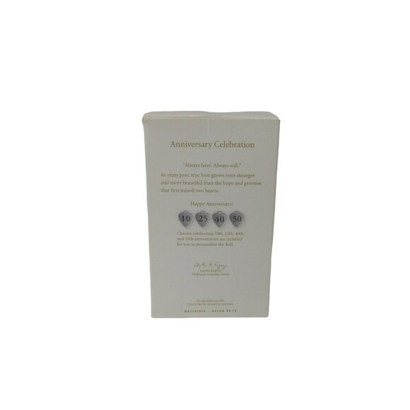 Hallmark Keepsake Ornament Anniversary Celebration Dated 2012 Milestone Charms - Picture 5 of 6